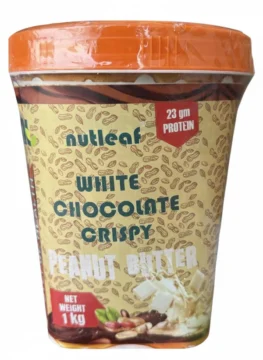 White Chocolate Crispy Peanut Butter